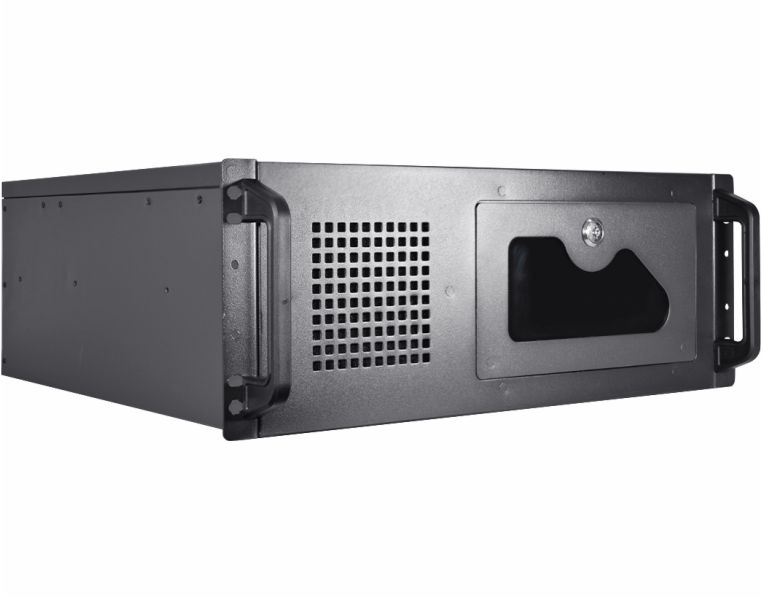 gabinete k-mex rack cr-s450 s, fonte preto