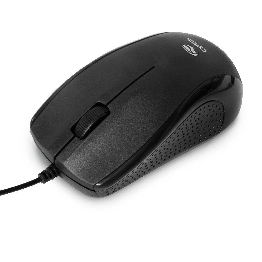 mouse optico usb-ms26-bk c3tech preto