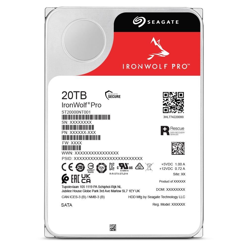 hd 20tb sata(nas)seagate-ironwolf st20000nt001