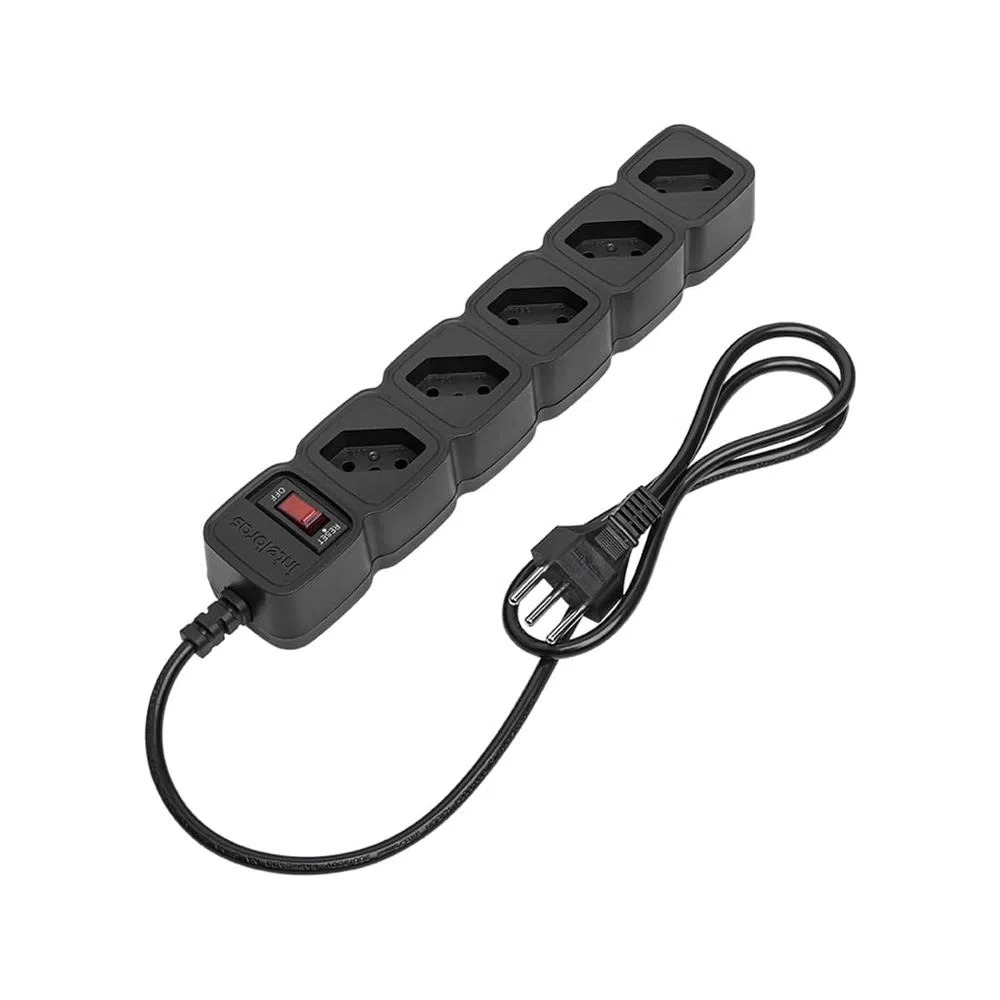 filtro de linha intelbras epe 205 - 5 tomadas