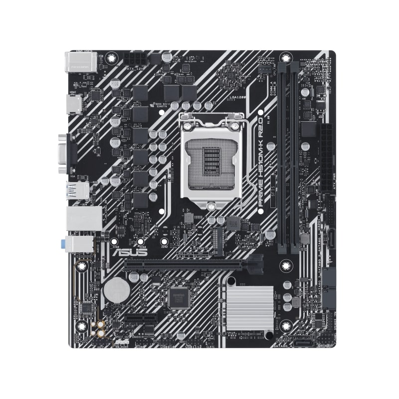 placa mae 1200 asus prime h510m-k r2.0  ddr4