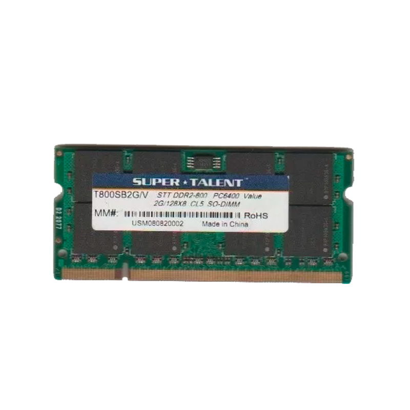 memoria ddr 2 667 2gb notebook