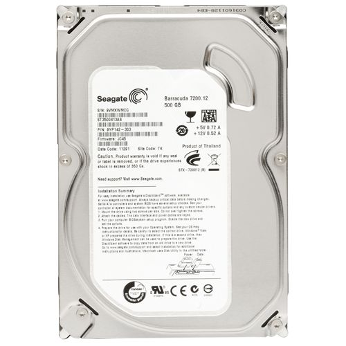 hd 500 gb s-ata 3 seagate