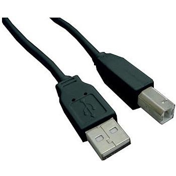 cabo usb preto p, impressora